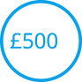 £500